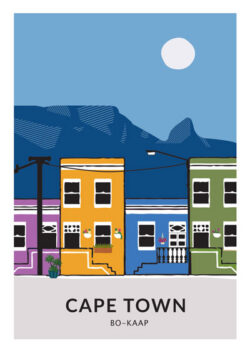 Bo-kaap - South African Poster