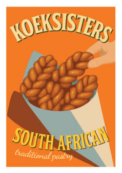Food Koeksisters - South African Poster