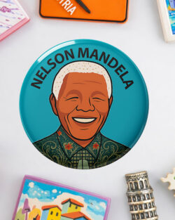 Nelson Mandela - South African Fridge Magnet