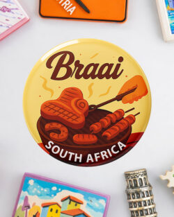 Braai - South African Fridge Magnet