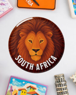 Lion - South African Fridge Magnet