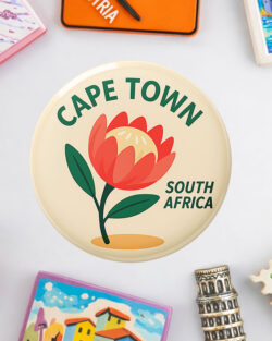 Protea Flower - South African Fridge Magnet