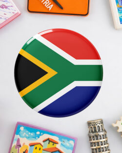 South African Flag - South African Fridge Magnet