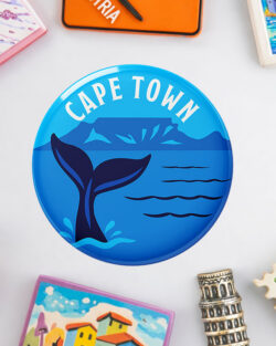 Cape Town Whale - South African Fridge Magnet